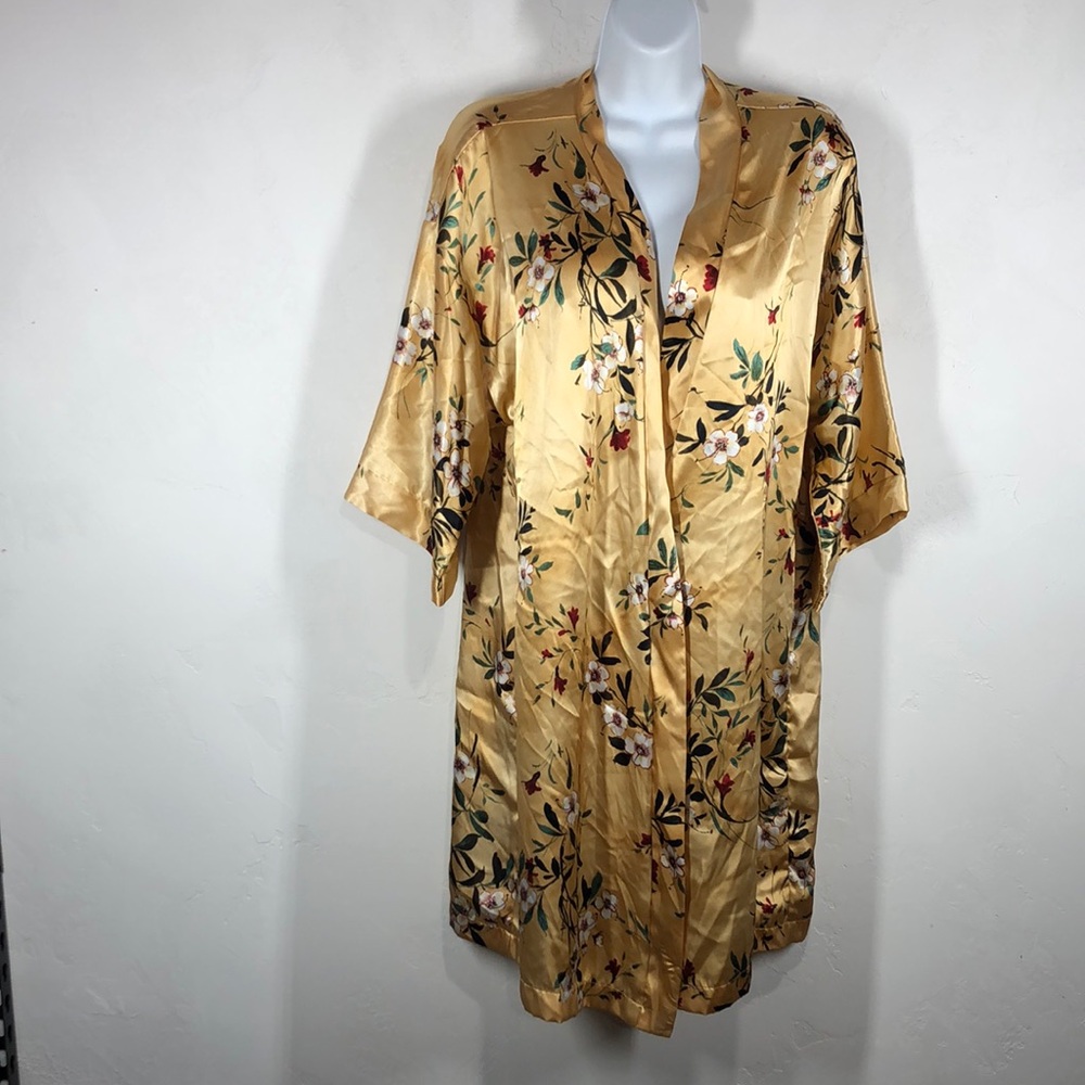 Inner Most gold floral robe size medium